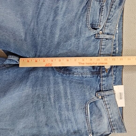 Mode of One Jeans Men's 36W 32L Blue Denim Stretch Straight Leg Quiet Luxury NWT - Picture 5 of 16